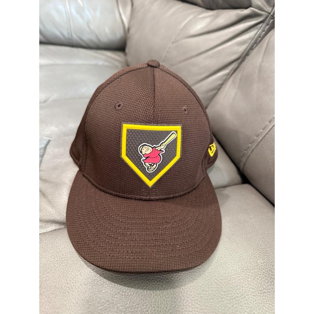 New Era 9FIFTY San Diego Padres Brown Swinging Friar MLB Snapback Hat OSFM